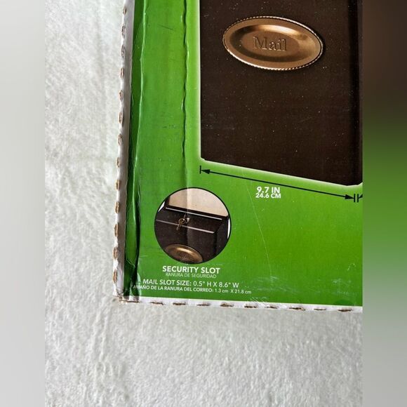 Galvanized Metal Mailbox - Picture 3 of 3